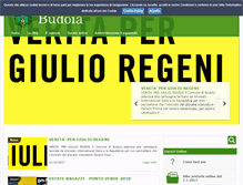 Tablet Screenshot of comune.budoia.pn.it